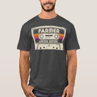 T-shirt FARMER Funny Job Title, Vintage Retro Career