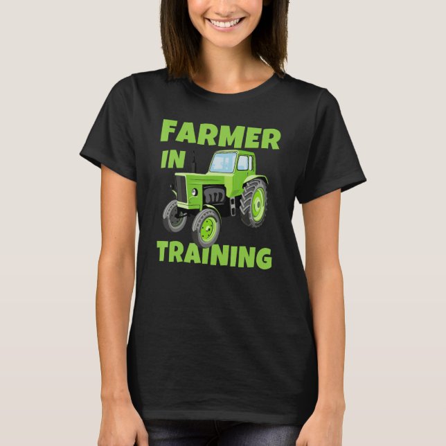 T-shirt Farmer In Training Tractors Driver  Strongman Vehi (Devant)