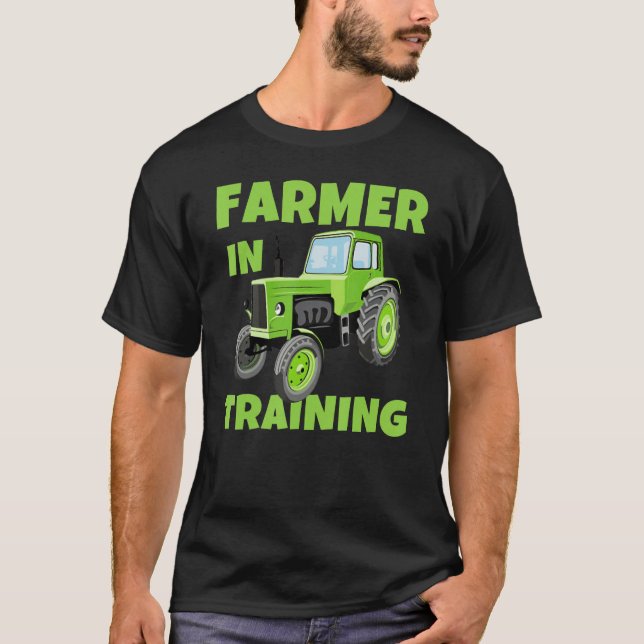 T-shirt Farmer In Training Tractors Driver  Strongman Vehi (Devant)