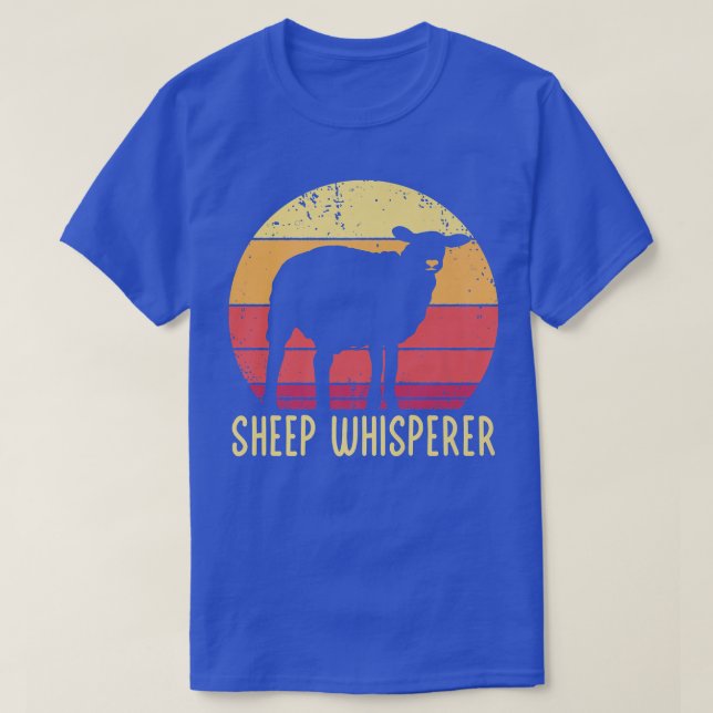 T-shirt Farmer Sheep Whisperer   (Design devant)