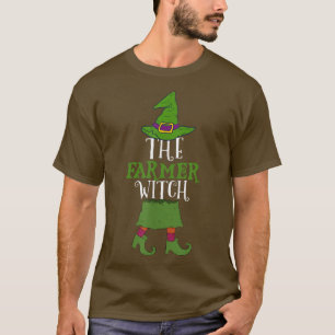 T-shirt Farmer Witch Matching Family Group Halloween Party