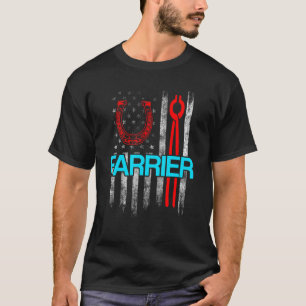 T-shirt Farrier Horseshoe Hoof Trimming Equine Shoeing 40