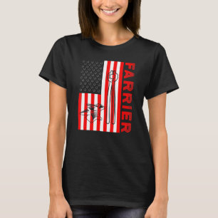 T-shirt Farrier Horseshoe Hoof Trimming Equine Shoeing 70