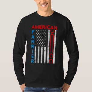T-shirt Farrier Horseshoe Hoof Trimming Equine Shoeing 71