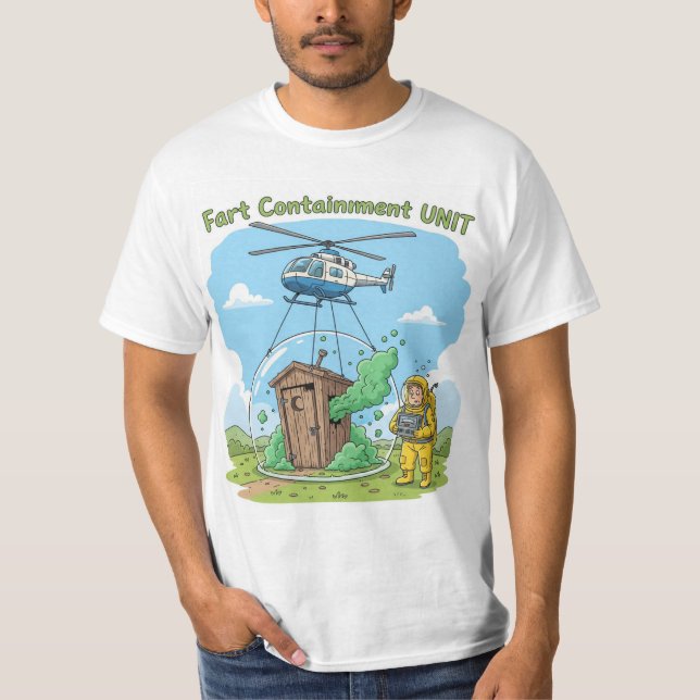 T-Shirt Fart Containment UNIT version 1 (Front)