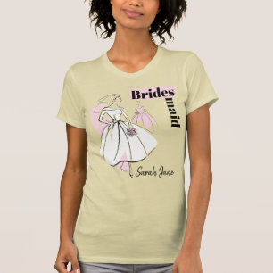 T-shirt Fashion Bride Neutral Group Bridesmaid Nom