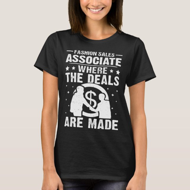 T-shirt Fashion Sales Associé Où Les Offres Sont Faits (Devant)