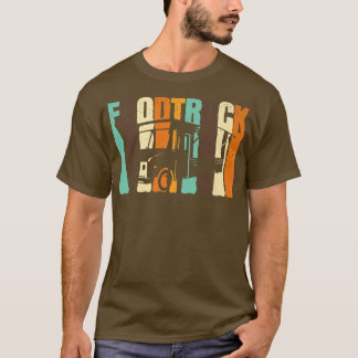T-shirt Fast Food Trucker Driver Retro Burger Street Food