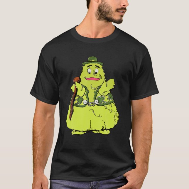 T-shirt Fast Food Uncle O'grimacey Irish Retro Toys Patron (Devant)