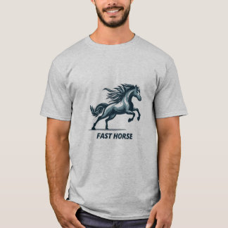 T-shirt Fast Horse