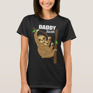 T-shirt Father s Day  for Him Sloth  Men s Daddy Sloth Dad