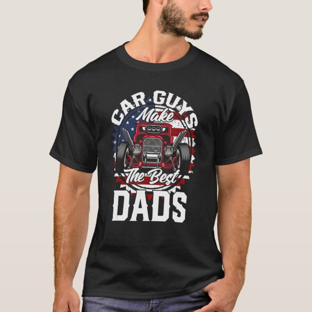 T-shirt Father s Day Wild Custom Hot Rod (Devant)