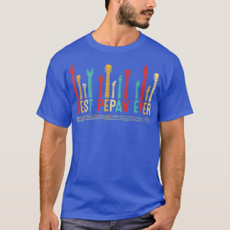 T-shirt Fathers Day Best Pepaw Ever Guitar Lover Guitarist