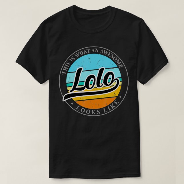 T-shirt Father's Day Birthday gift for Lolo Filipino Pinoy (Design devant)
