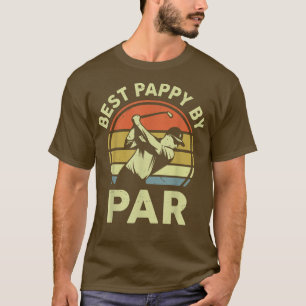 T-shirt Fathers Day Golf Gifts Best Daddy By Par Funny Gol