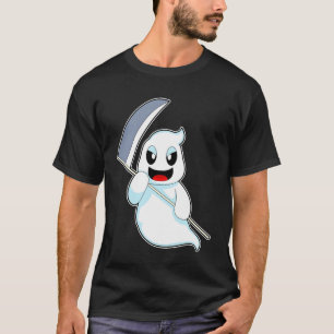 T-shirt Faucheuse Halloween Ghost