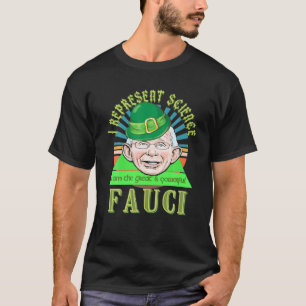 T-shirt Fauci Représenter L'Assistant Science Masque Anti