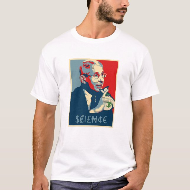T-shirt Fauci Science (Devant)