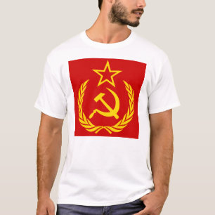 T-shirt Faucille et marteau, URSS, CCCP, communisme
