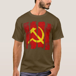 T-shirt Faucille marteau Union soviétique communisme2