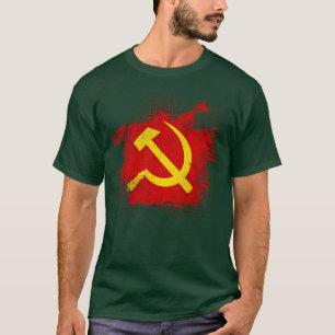 T-shirt Faucille marteau Union soviétique communisme 2