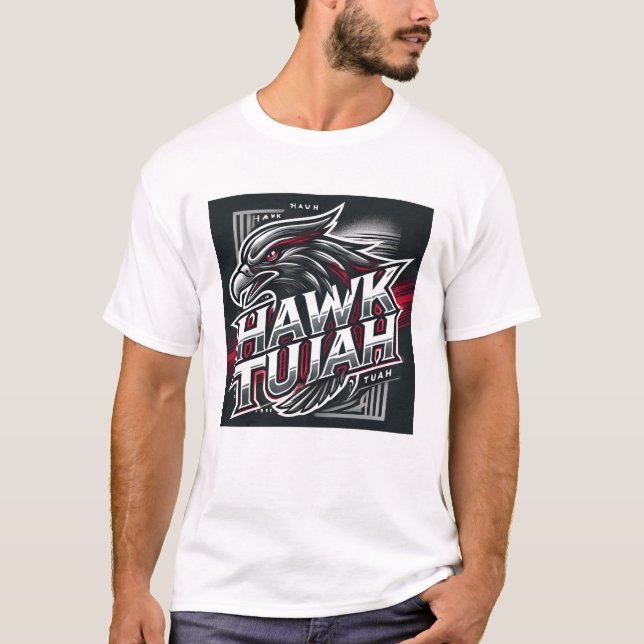 T-shirt Faucon de conception Merch Tuah (Devant)
