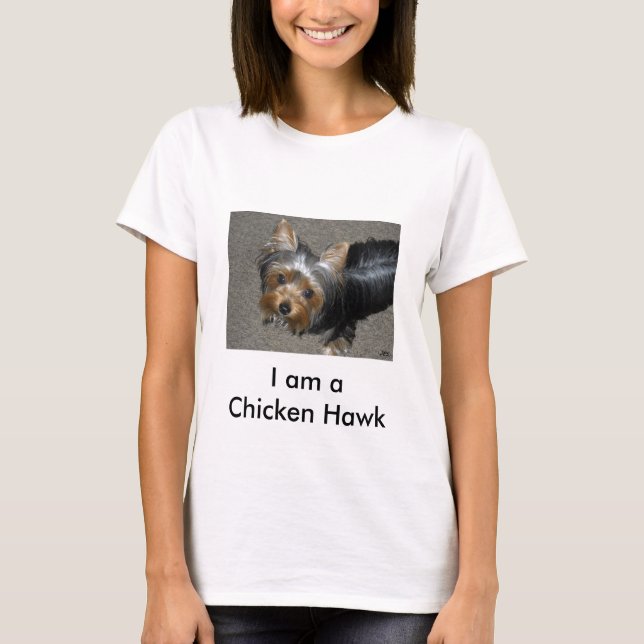 T-shirt Faucon de poulet (Devant)