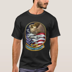 T-shirt Faucon F-16 de combat