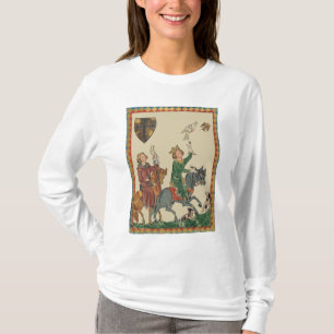 T-shirt Fauconnerie, Codex Manesse du XIVe siècle