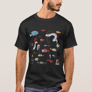 T-shirt Faune marine