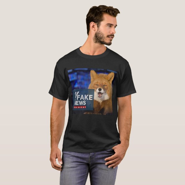 T-shirt Fausses nouvelles de Fox, O'rielly (Devant entier)