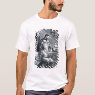 T-shirt Faust dans son étude, de Faust de Goethe, 1828,