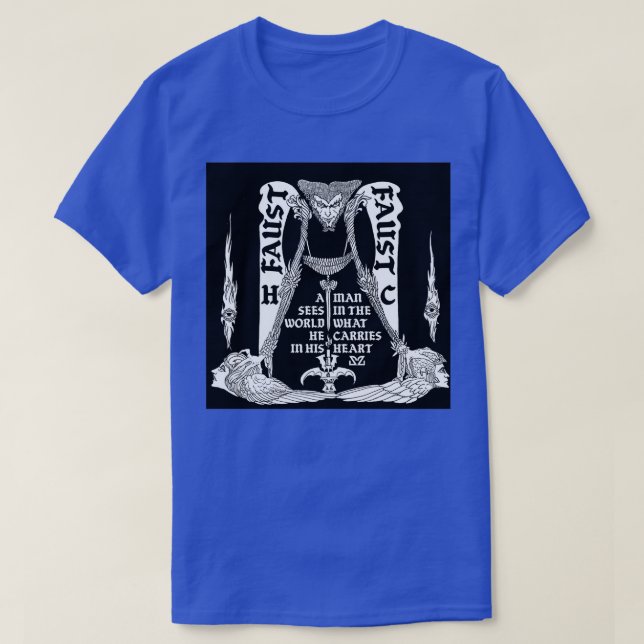 T-shirt Faust de Goethe (Design devant)