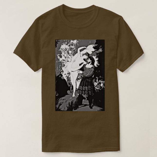 T-shirt Faust et Lilith Goth ver 2 (Design devant)