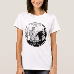 T-shirt Faux Alabama Quartier d'État Esprit de courage