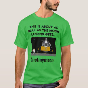 T-shirt Faux alunissage