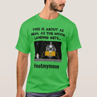 T-shirt Faux alunissage