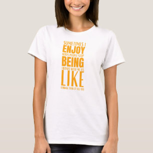 T-shirt faux amis drôle
