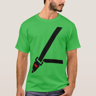 T-shirt Faux Ceinture de siège 1