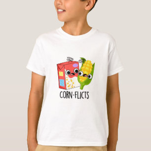 T-shirt Faux de maïs Funny Cornflake Corn Pun