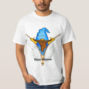 T-shirt Faux Gnome à fermeture éclair