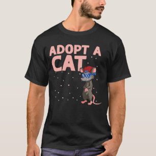 T-shirt Faux Opossum Chat pour Possum et Raton Laveur  12