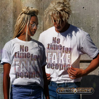 T-shirt FAUX PERSONNES | Grunge | Pastels | Lié au texte |