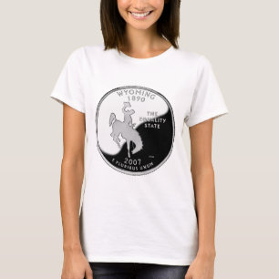 T-shirt Faux Wyoming