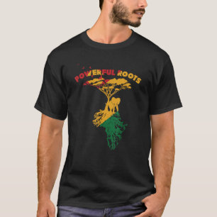 T-shirt Faveur de fête Juneteenth Décor panafricain Afro A
