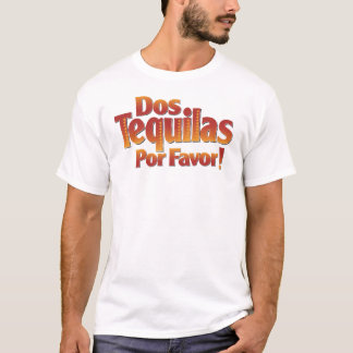 T-shirt Faveur de Por de Tequilas de DOS