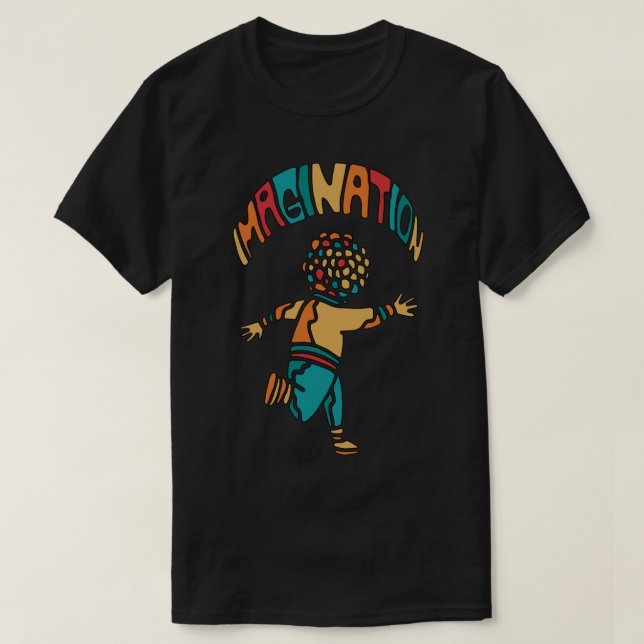 T-shirt Favoriser le peuple - Imagination classique T-shir (Design devant)