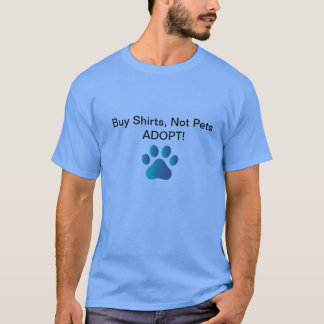 T-shirt Favorisez les adoptions animales