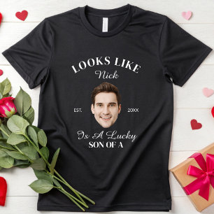 T-shirt Favors de mariage personnalisés avec visage pour l