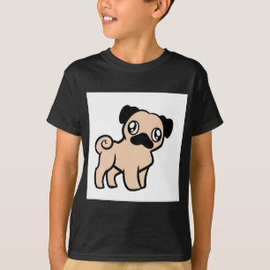 T-shirt fawn pug dessin animé.png